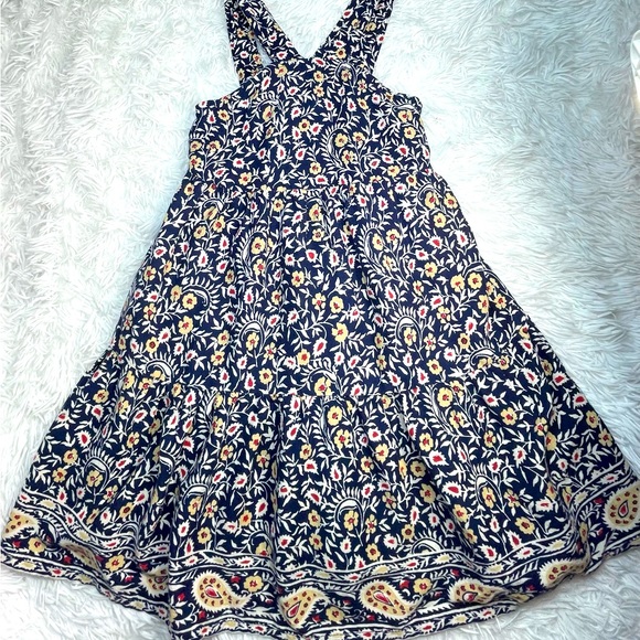 Girls Old Navy blue floral dress | 4t - Picture 1 of 7
